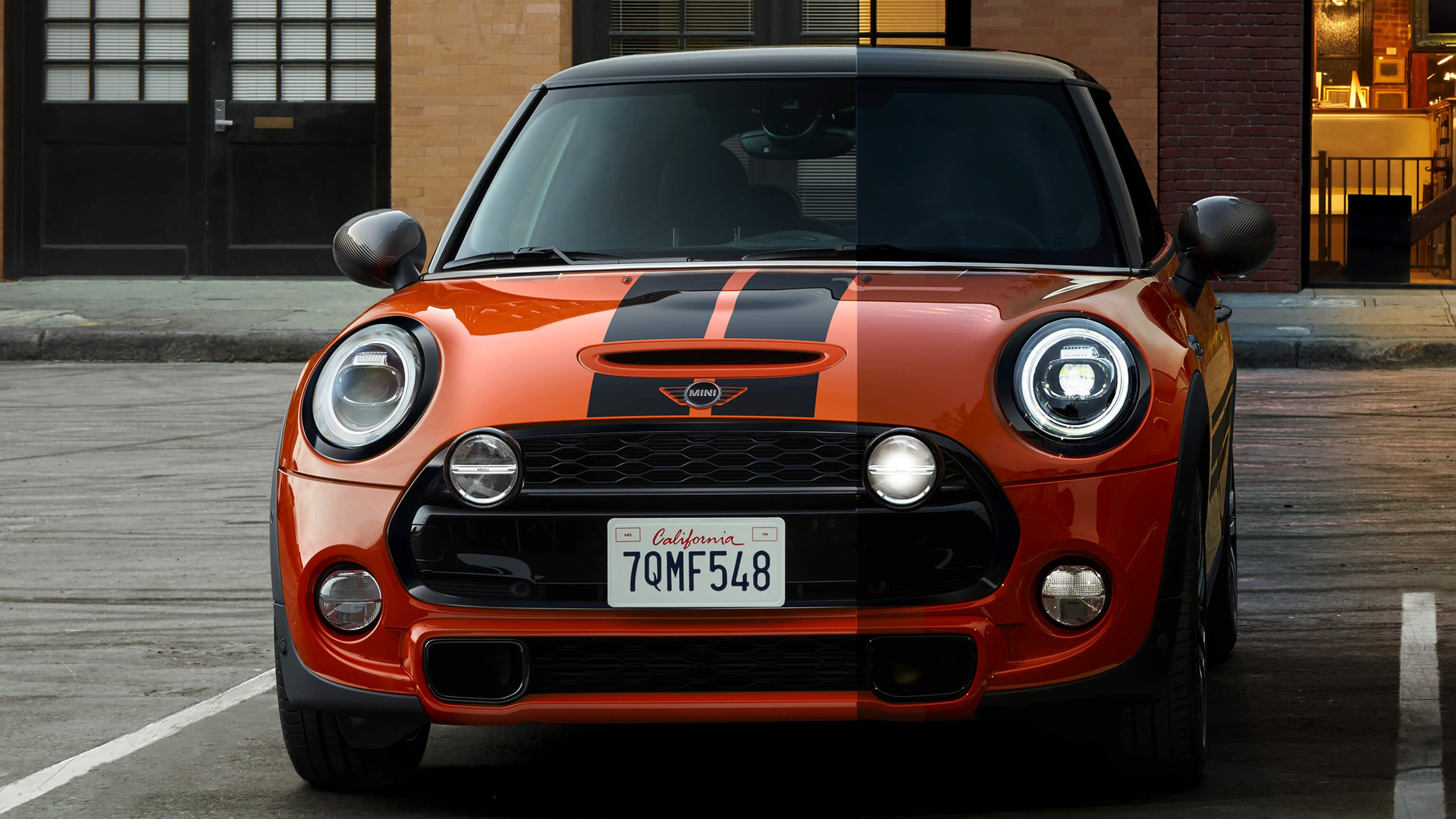 LED AUXILIARY HEADLIGHTS IN BLACK